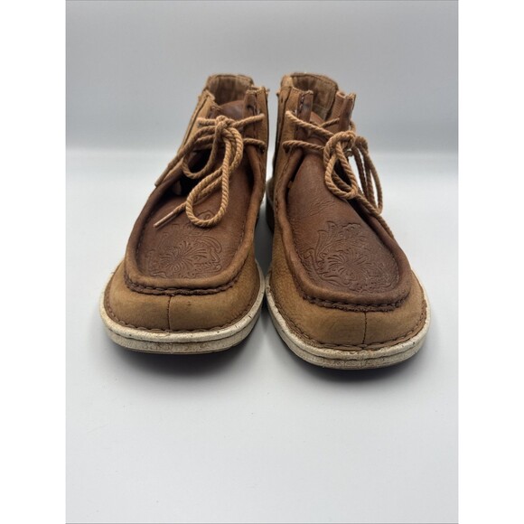 Justin‎ Boots Goodluck Moc Toe Chukka Booties Womens Size 10M Casual Boots JL261 - Picture 3 of 13